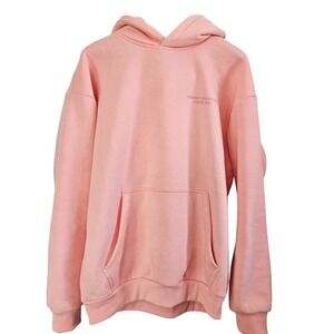Comfrt Comfort Collection Pastel Edit Hoodie Mens Medium Pink Fleece Sweatshirt